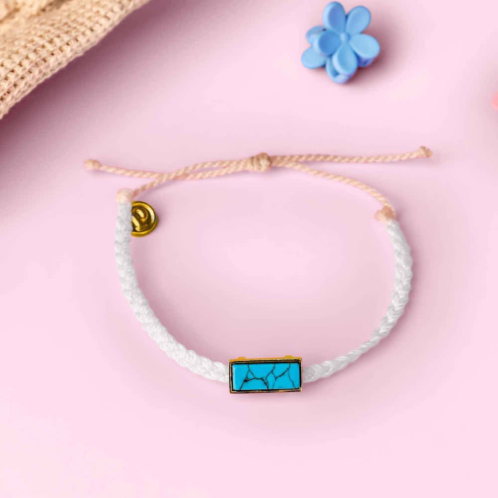 Pura Vida Tulum Gold Charm Bracelet | Natural