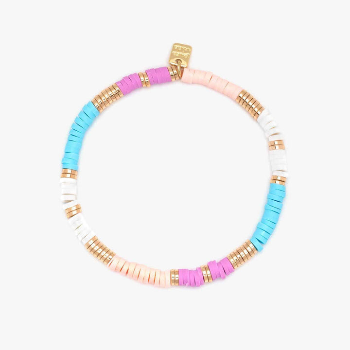 Pura Vida Sunset Stretch Bracelet | Gold