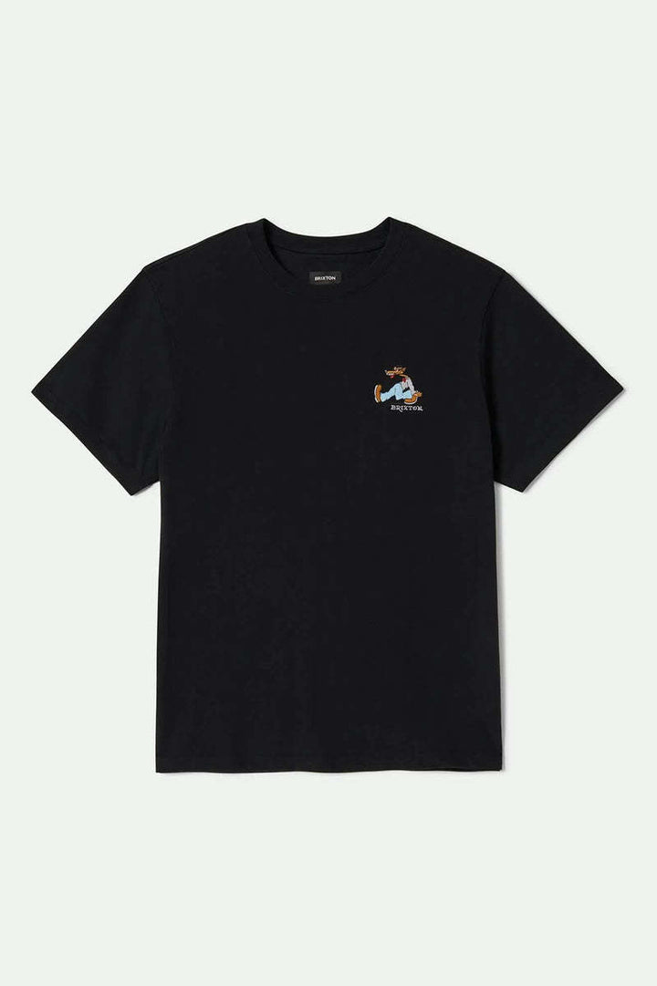 Brixton Stride Heavyweight Short Sleeve Tee (Men&