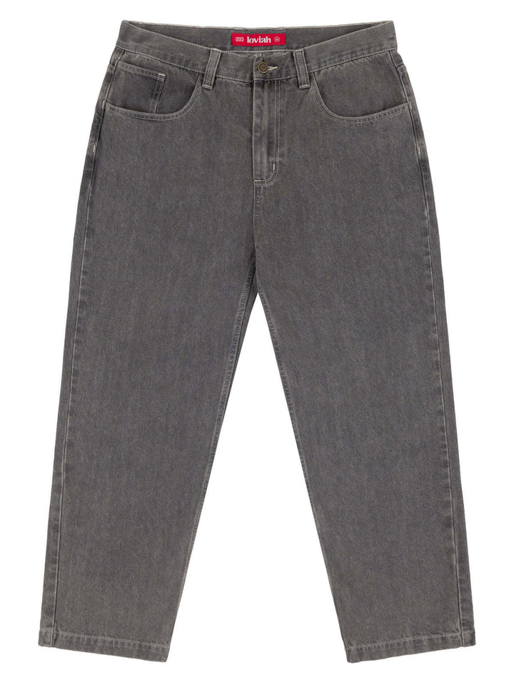 Loviah Og Baggy 5 Pocket Denim (Mens) | Grey Stonewash