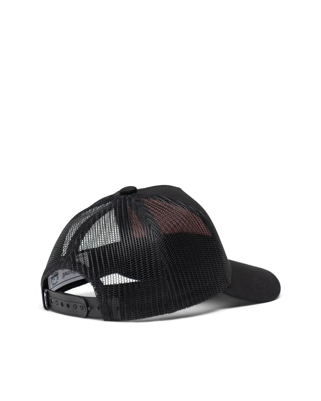 Herschel Whaler Cotton Mesh Cap (Toddler) | Black