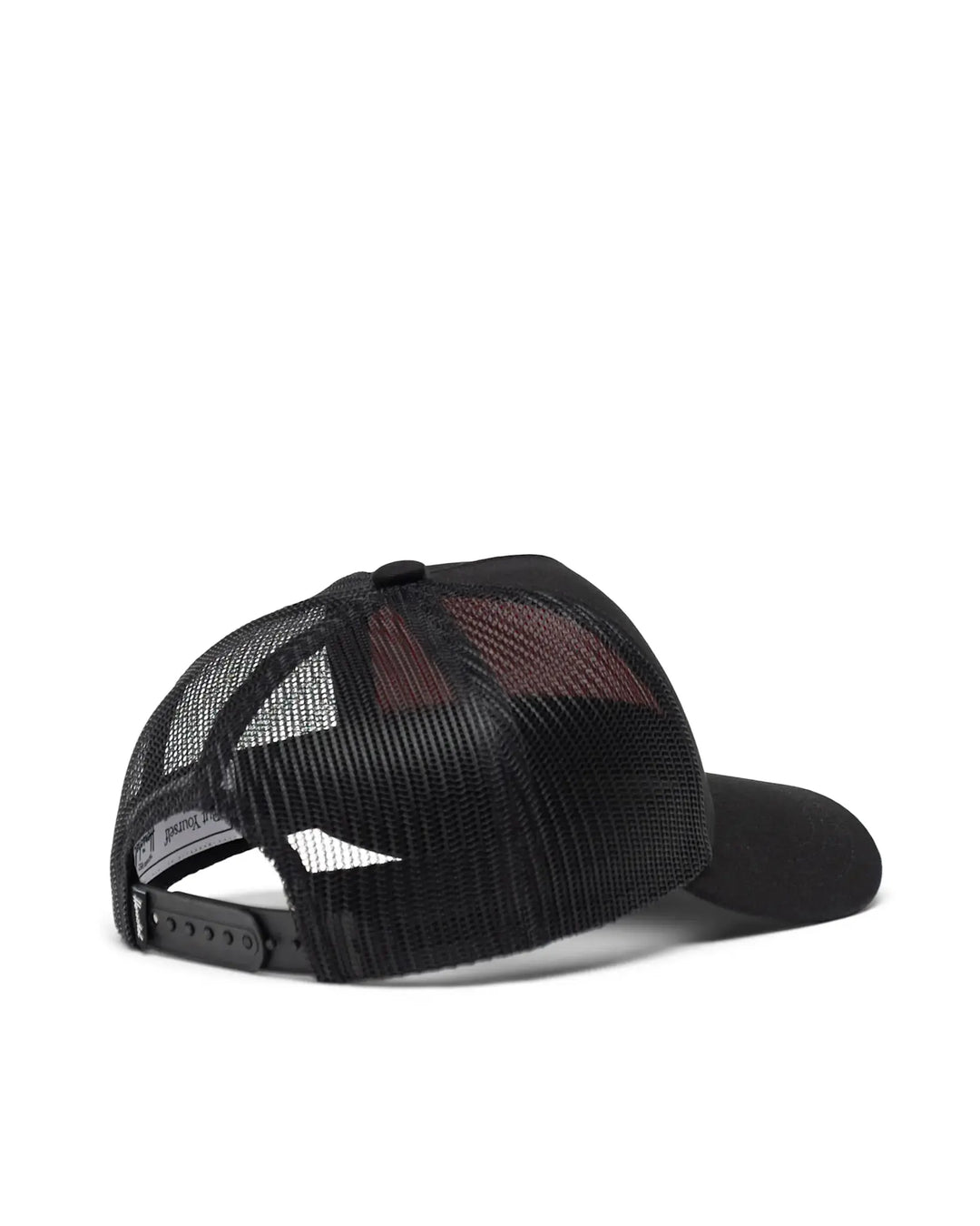 Herschel Whaler Cotton Mesh Cap (Youth) | Black