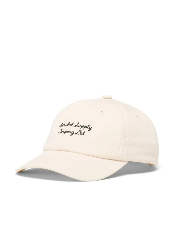 Herschel Sylas Vintage Cotton Cap (Unisex) | Vintage White