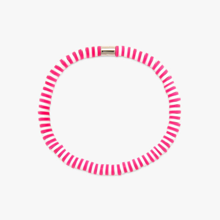Pura Vida Seascape Vinyl Disc Stretch Bracelet | Azalea