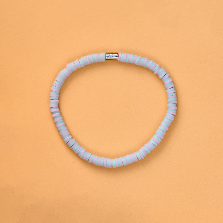 Pura Vida Seascape Vinyl Disc Stretch Bracelet | Surf&