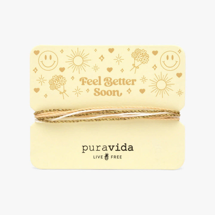 Pura Vida Gifting Original Bracelet | Feel Better Soon