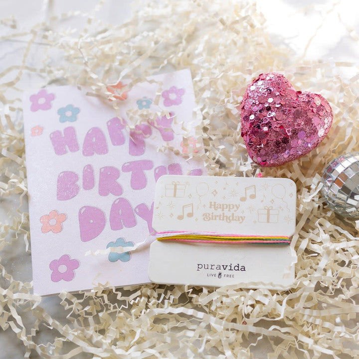 Pura Vida Gifting Original Bracelet | Happy Birthday