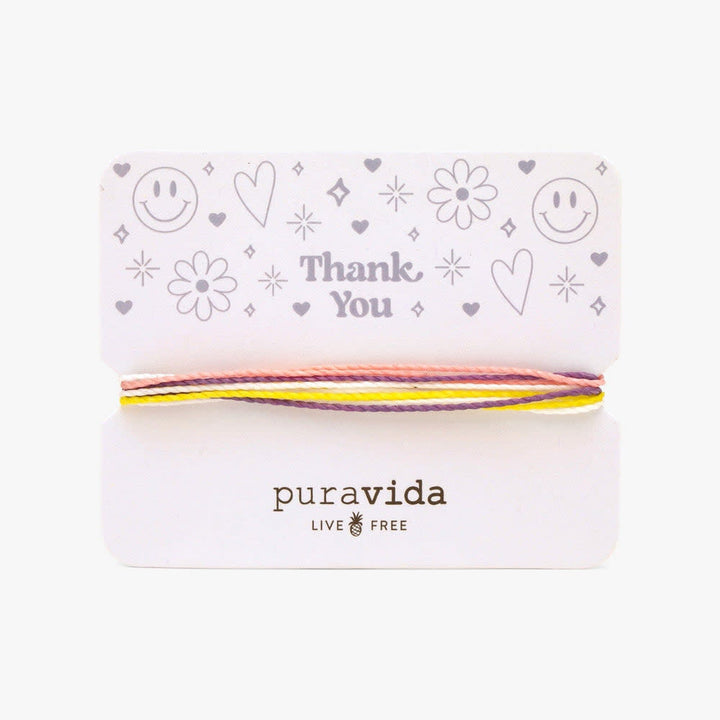 Pura Vida Gifting Original Bracelet | Thank You