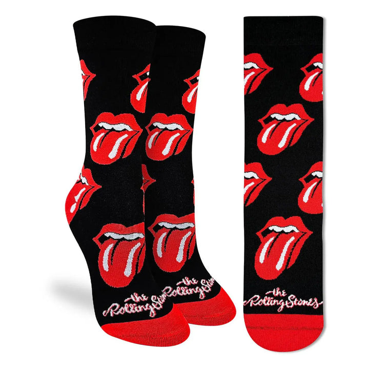 Good Luck Sock The Rolling Stones Hot Lips Socks (Womens) | 5-9