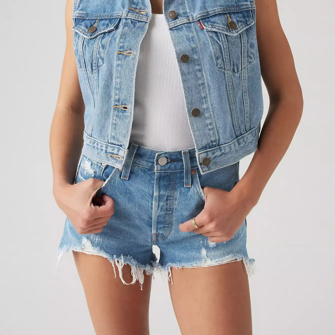 Levis 501 Original Short (Womens) | Oxnard Athens Mid