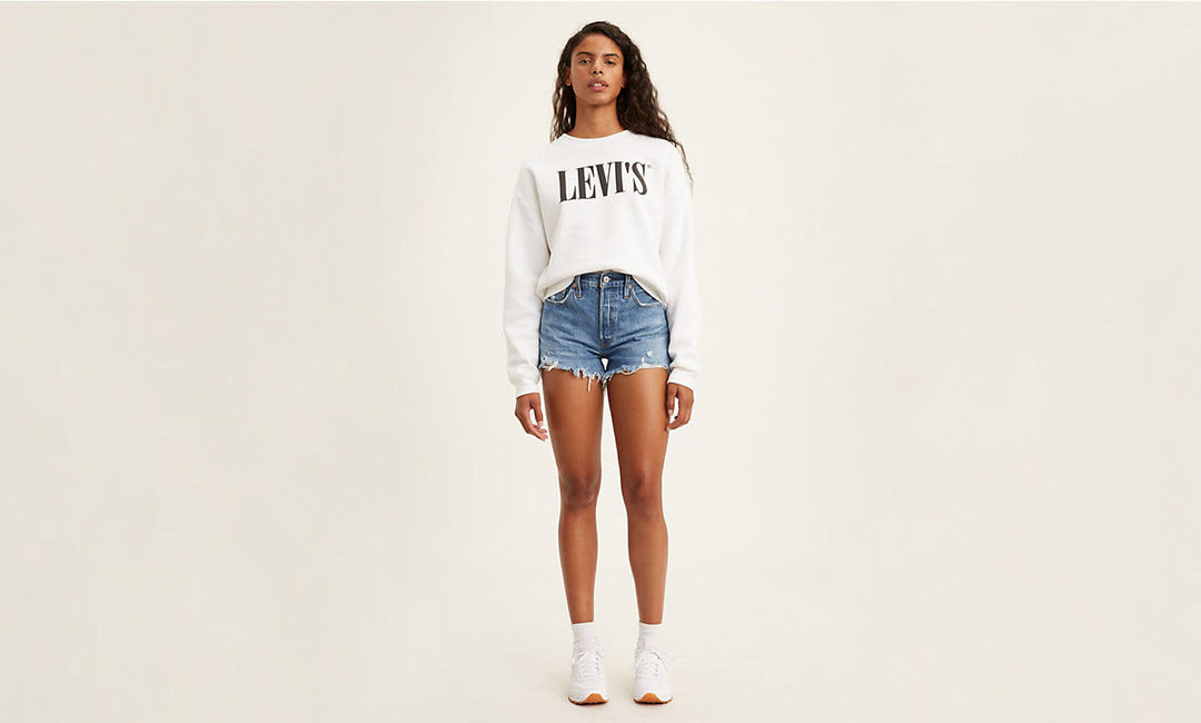 Levis 501 Original Short (Womens) | Oxnard Athens Mid