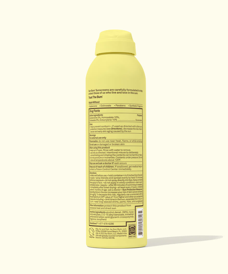 Sun Bum Kids Spf 50 Spray 6 Oz