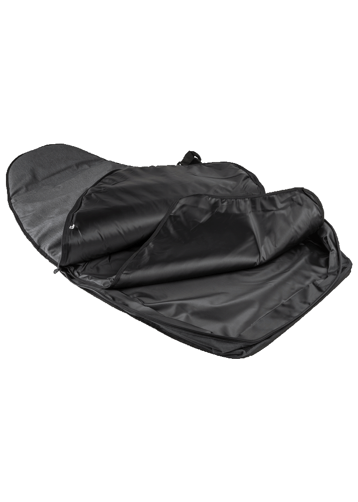 Ronix Dempsey Surf Case W/3D Fin Box 2025 | Charcoal/Orange