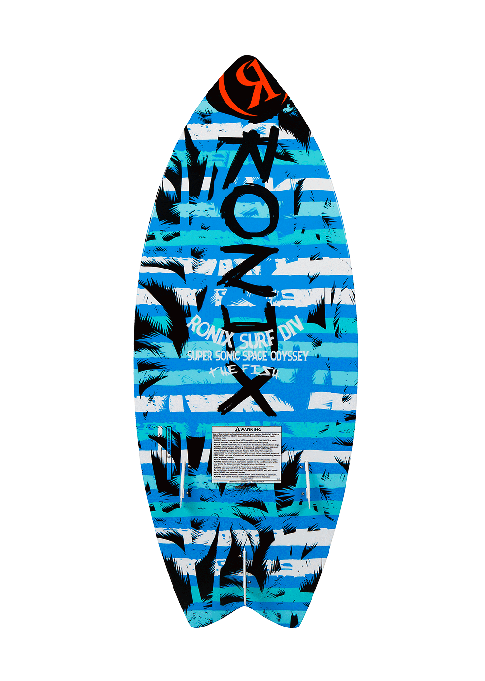 Ronix B Super Sonic Space Odyssey Fish 2024 | Blue/White/Black
