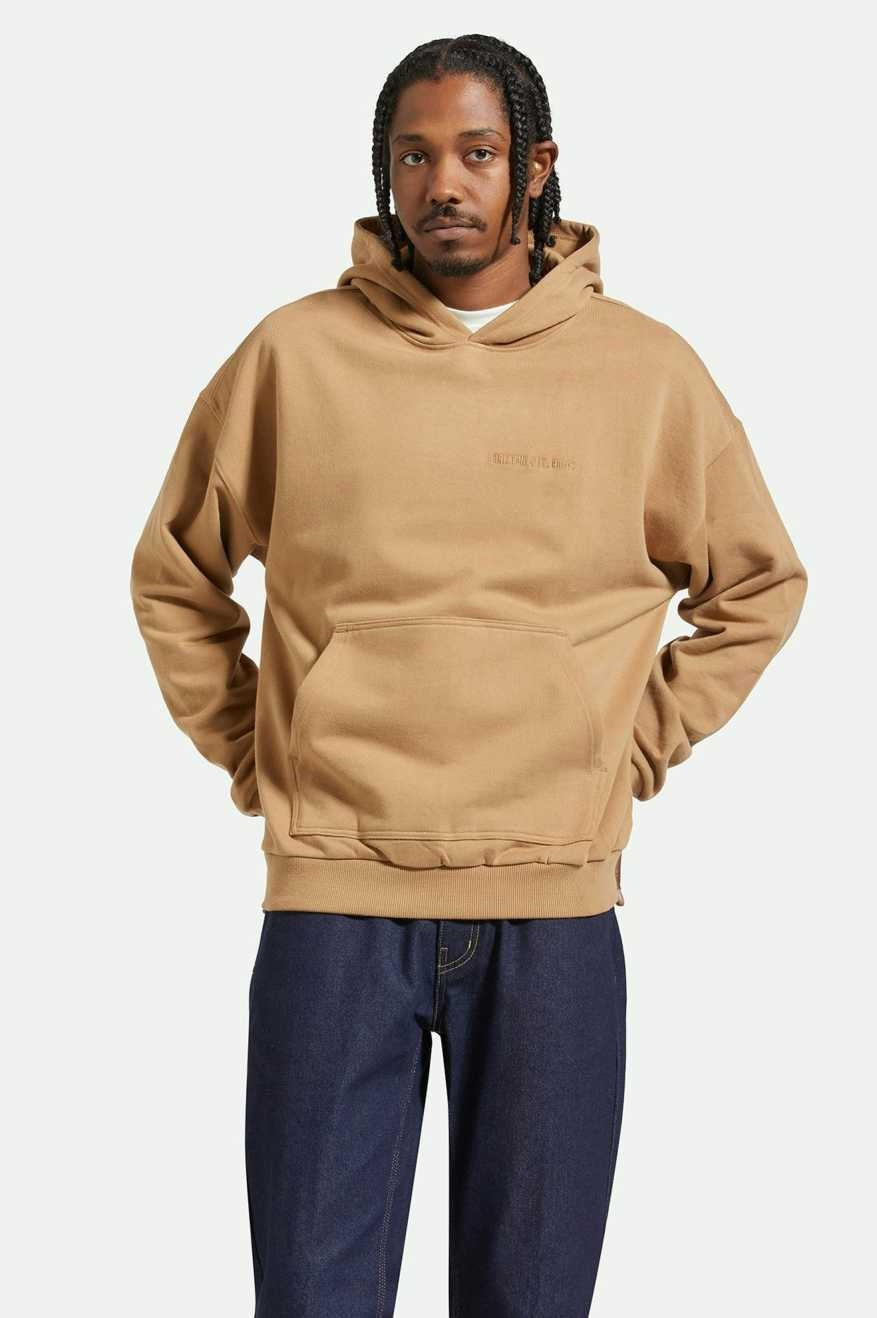 Brixton Embroidered Heavy Weight Hood (Men&