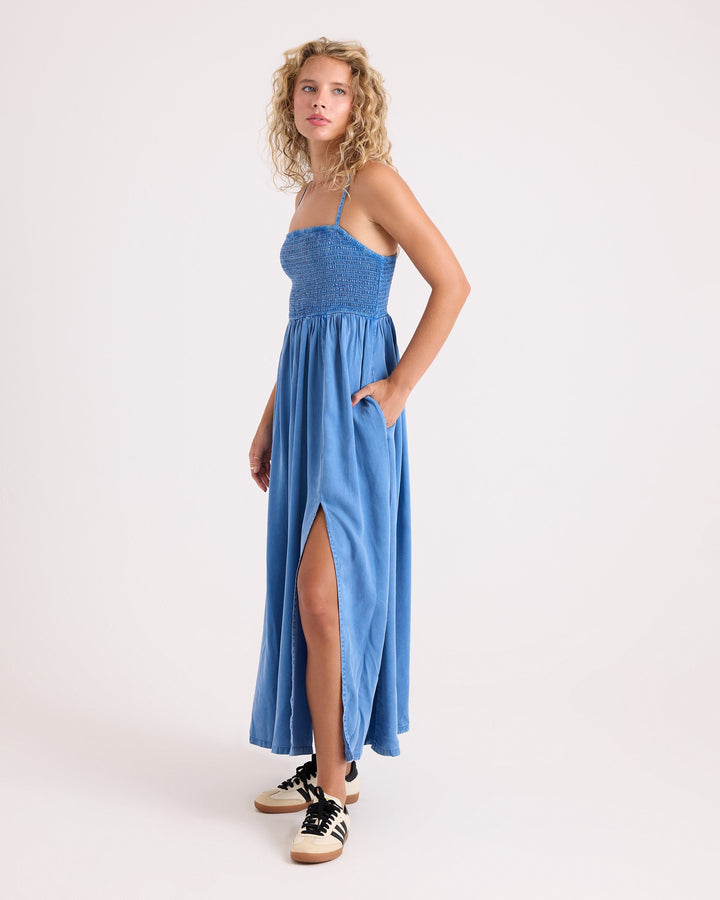 Volcom Womens Santa Monica Beach Maxi - Cerulean - official gallery image 3 