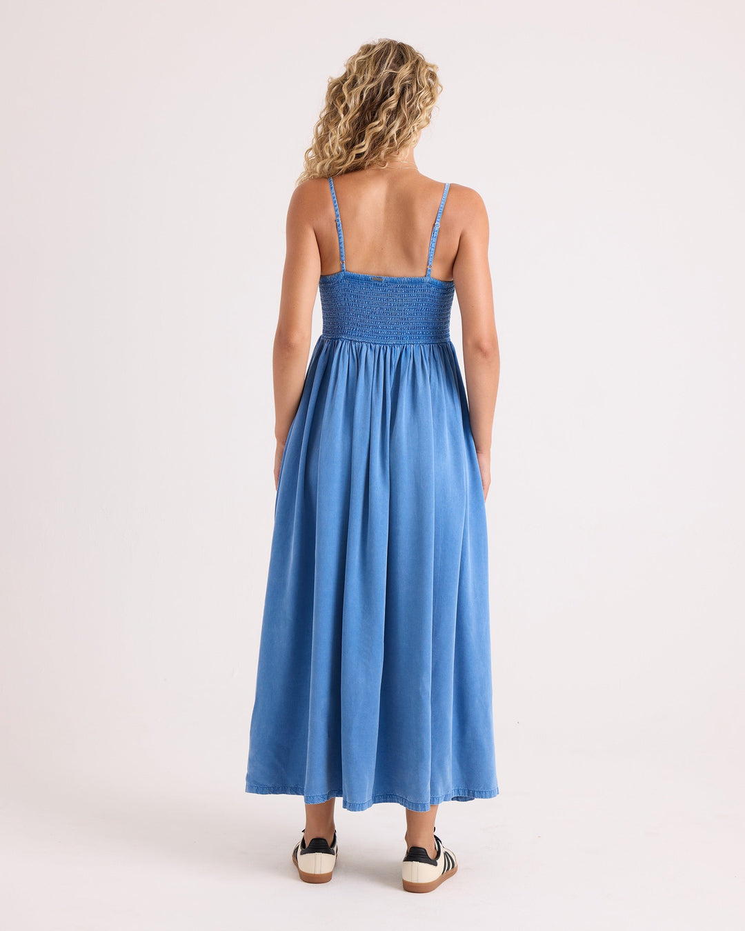Volcom Womens Santa Monica Beach Maxi - Cerulean - official gallery image 2 