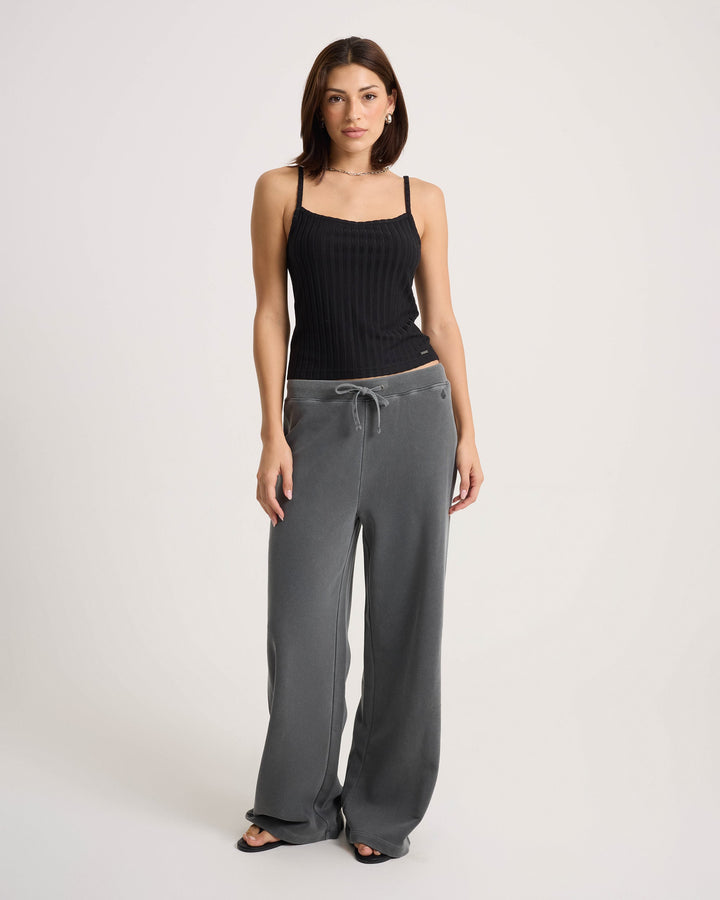 Volcom Womens Stone Soft Pant - Vintage Black - official gallery image 9 