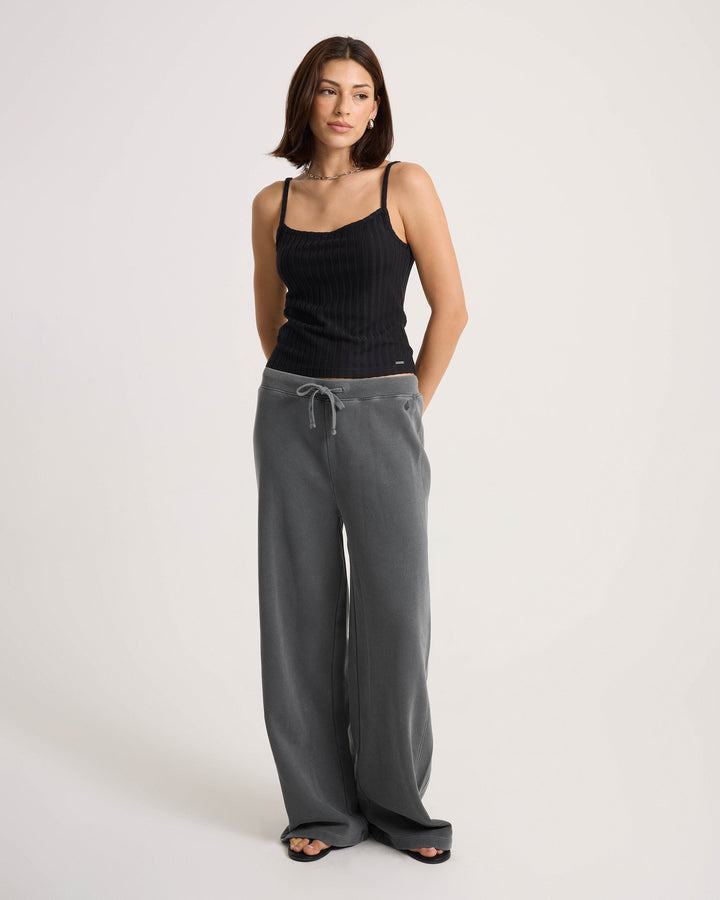 Volcom Womens Stone Soft Pant - Vintage Black - official gallery image 4 