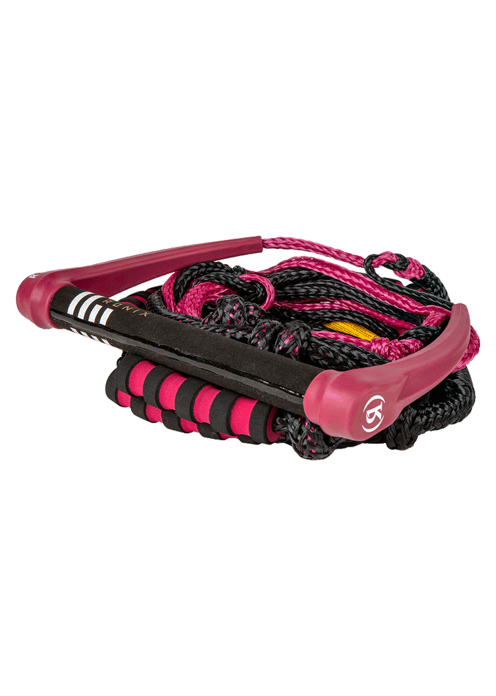 Ronix Silicone Bungee Surf W/11 In. Hndl. W/25Ft 4-Sect 2026 (Womens) | Merlot