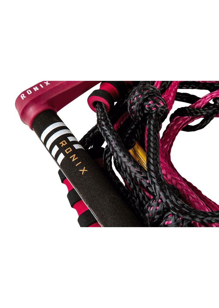 Ronix Silicone Bungee Surf W/11 In. Hndl. W/25Ft 4-Sect 2026 (Womens) | Merlot