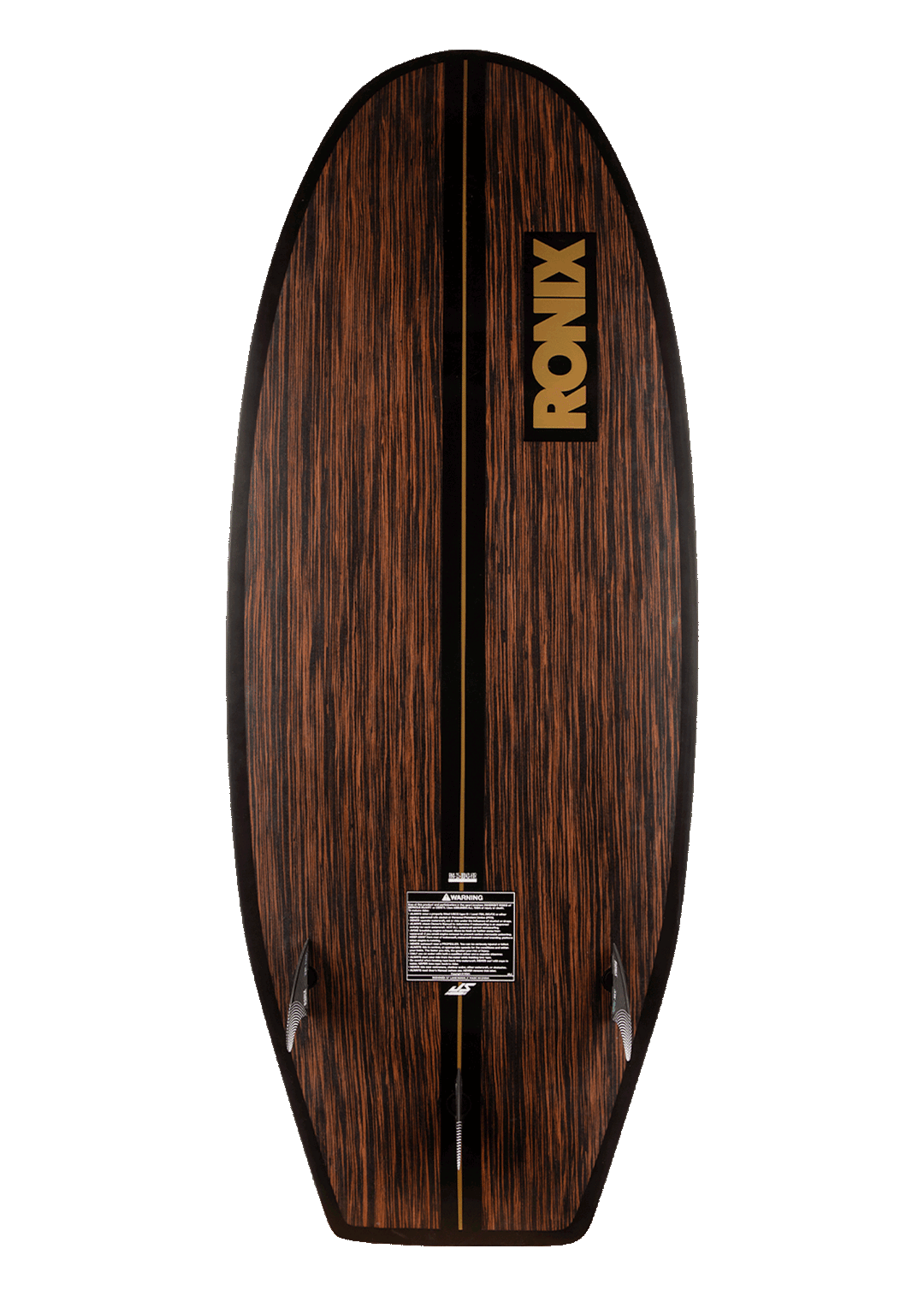 Ronix Koal Classic Wave King Skimmer Surf 2026 (Mens) | Walnut/Black/Gold