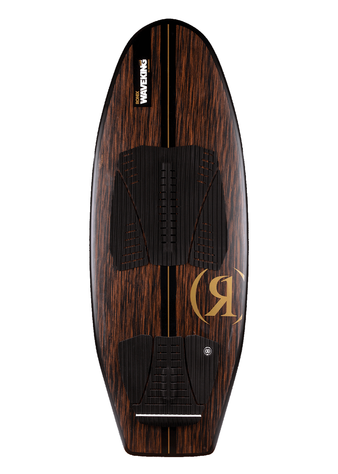 Ronix Koal Classic Wave King Skimmer Surf 2026 (Mens) | Walnut/Black/Gold