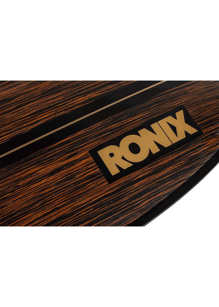 Ronix Koal Classic Wave King Skimmer Surf 2026 (Mens) | Walnut/Black/Gold