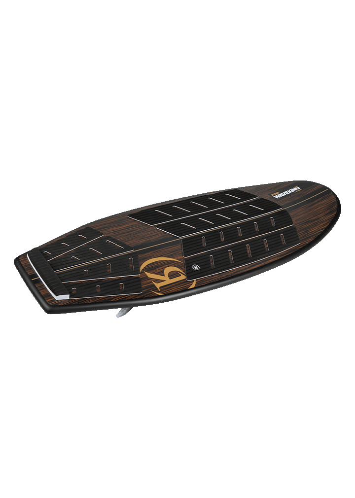 Ronix Koal Classic Wave King Skimmer Surf 2026 (Mens) | Walnut/Black/Gold