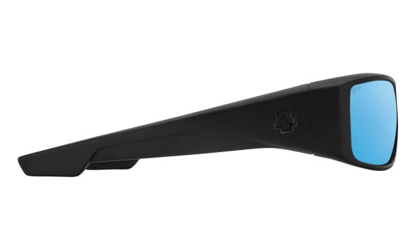 Spy Logan Matte Black | Happy Boost Polar Ice Blue Mirror