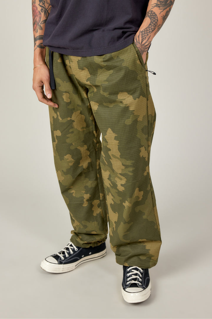 686 Mens Cruiser Pant - Wide Fit | Green Cloudstorm