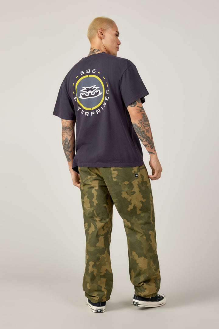 686 Mens Cruiser Pant - Wide Fit | Green Cloudstorm