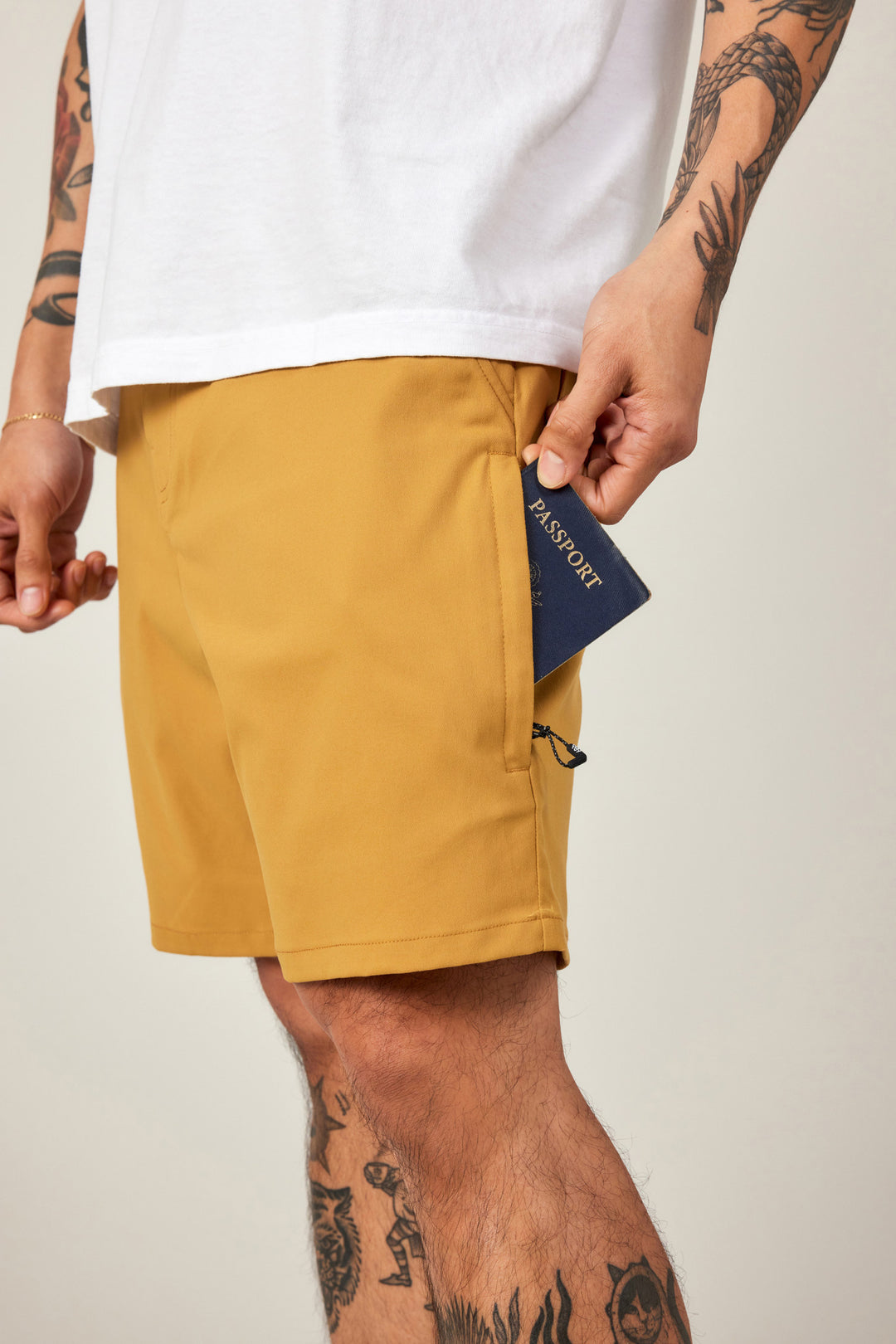 686 Mens Everywhere Hybrid Short | Wood
