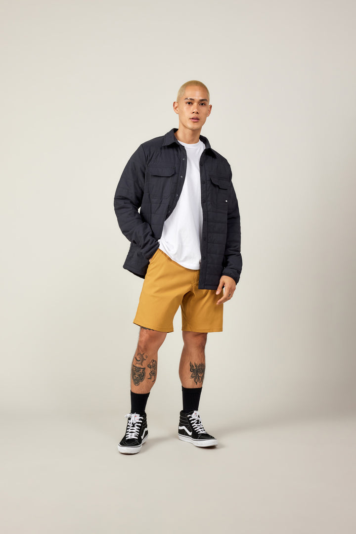 686 Mens Everywhere Hybrid Short | Wood
