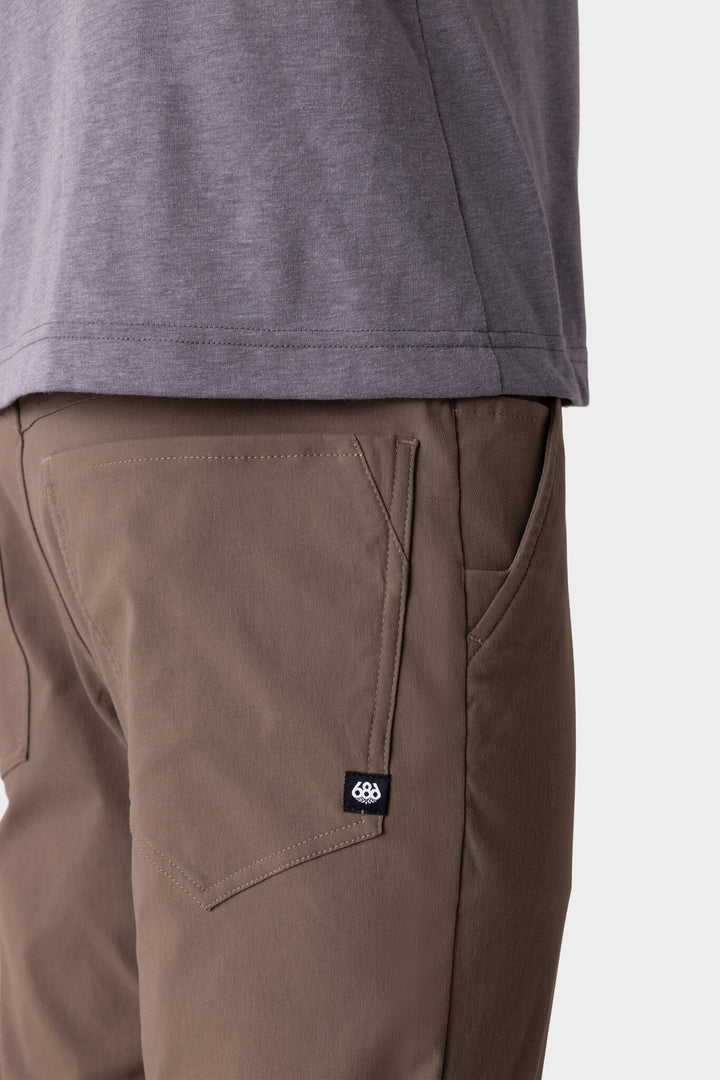 686 Mens Everywhere Pant - Slim Fit | Tobacco