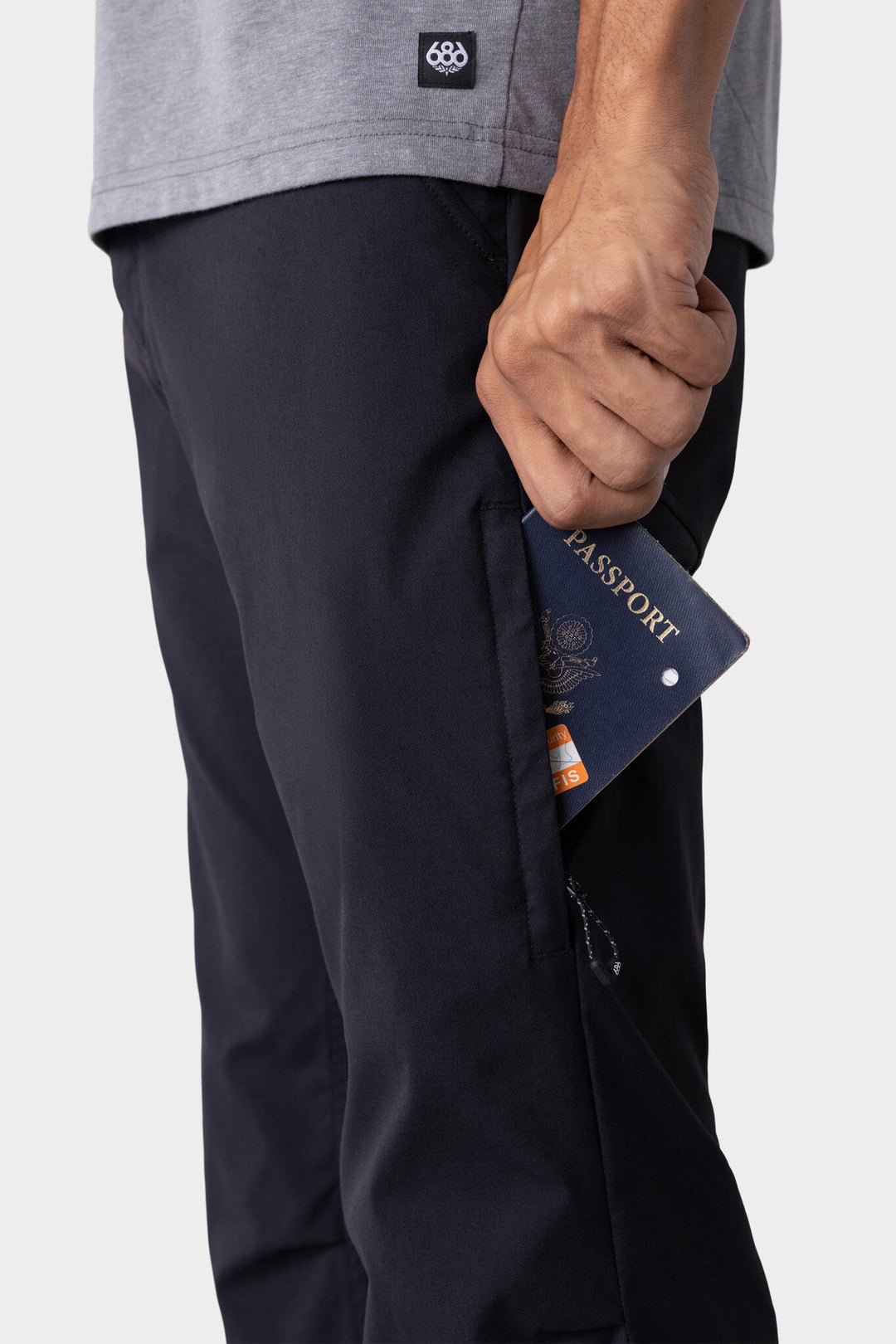 686 Mens Everywhere Pant - Relaxed Fit | Black