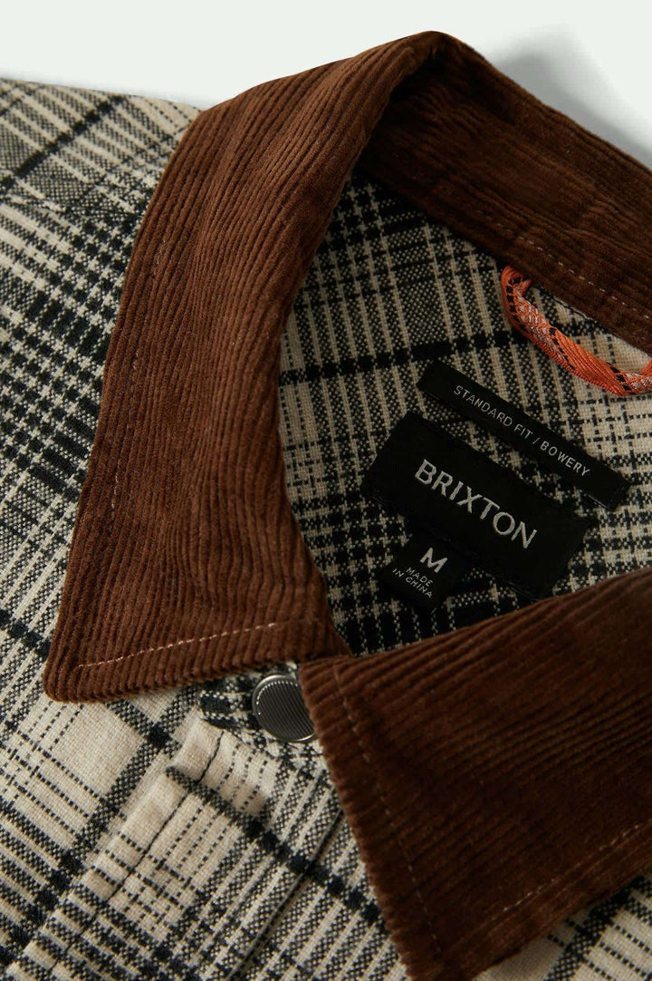 Brixton Builders Bowery Perf Flannel (Men&