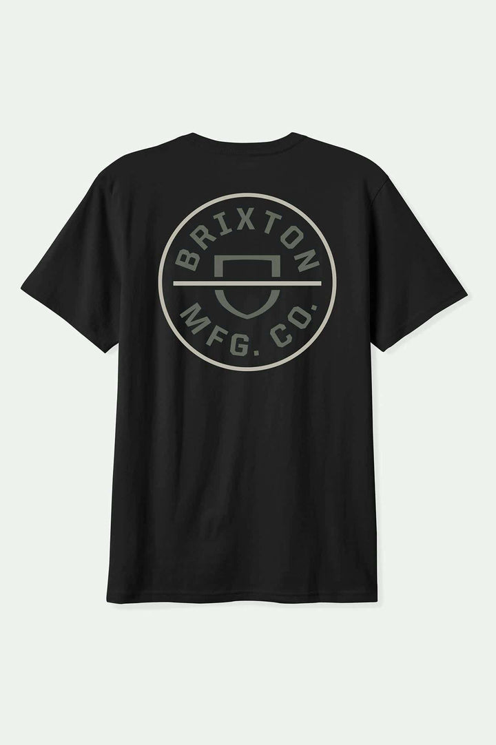 Brixton Crest Ii Short Sleeve Tee (Men&