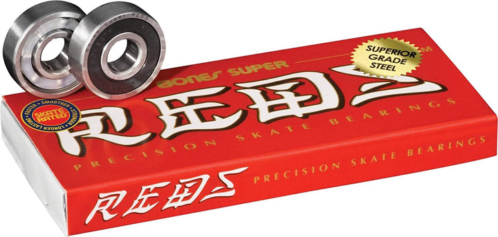 Bones Bearings | Super Reds (Set Of 8)