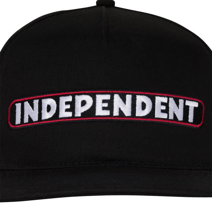 Independent Btg Speed Bar Snapback | Black