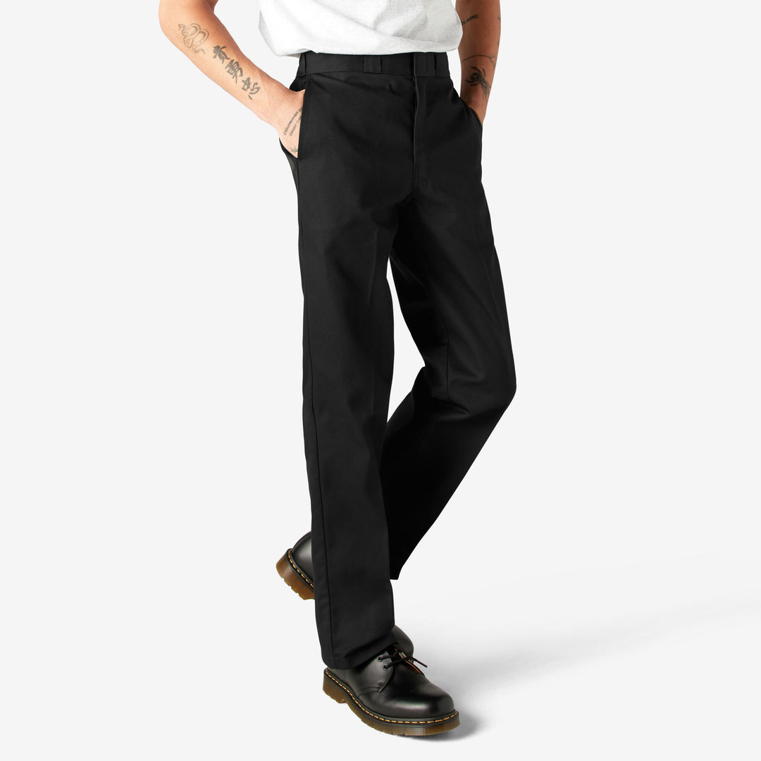 Dickies Plain Front Work Pant (Mens) | Black