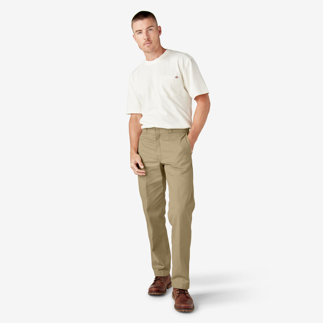 Dickies Plain Front Work Pant (Mens) | Khaki