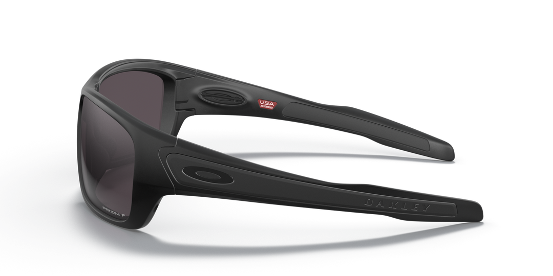 Oakley Turbine Matte Black | Prizm Grey Polarized