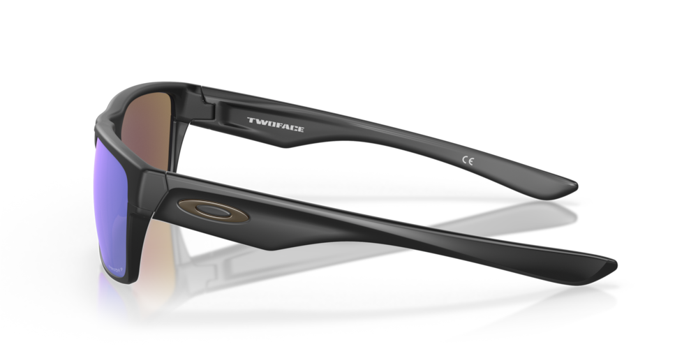 Oakley Twoface Matte Black | Prizm Sapphire Polarized