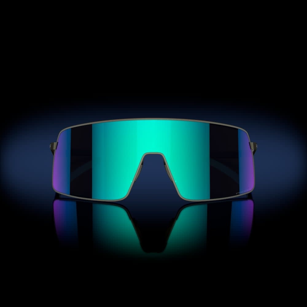 Oakley Sutro Ti Satin Lead | Prizm Sapphire