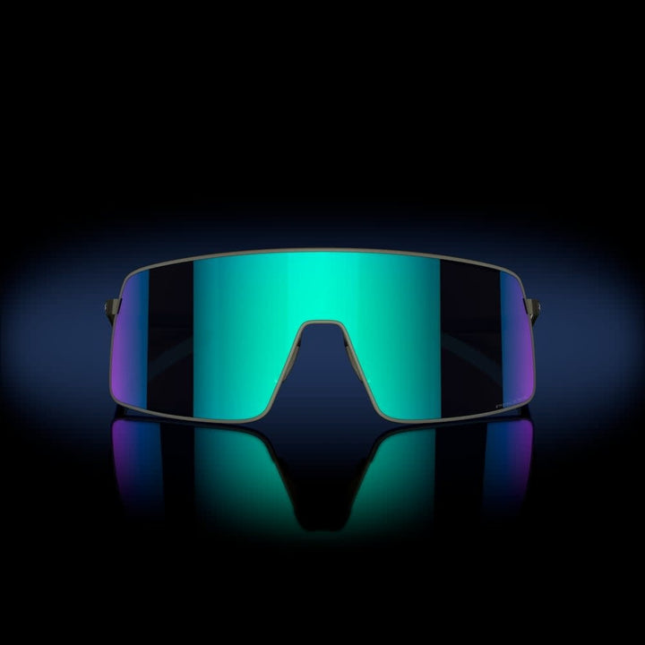 Oakley Sutro Ti Satin Lead | Prizm Sapphire