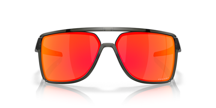 Oakley Castel Matte Grey Smoke | Prizm Ruby