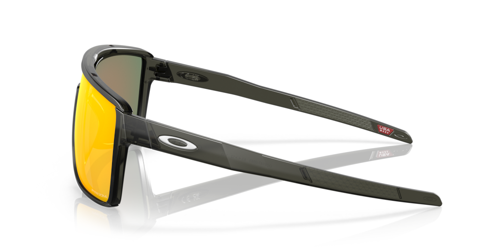Oakley Castel Matte Grey Smoke | Prizm Ruby