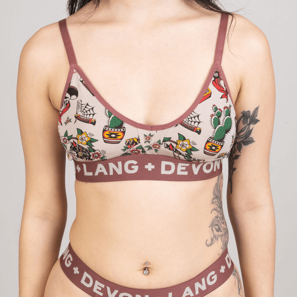 Devon + Lang Bria Bralette (Womens) | Vintage Outlaw