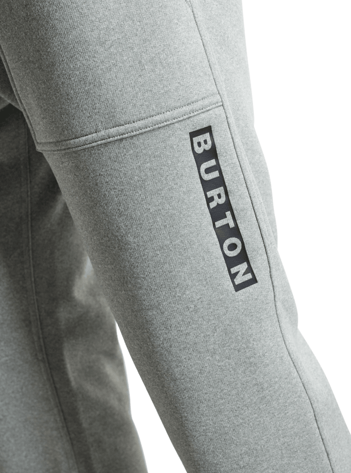 Burton Oak Fleece Pants 2026 (Mens) | Gray Heather